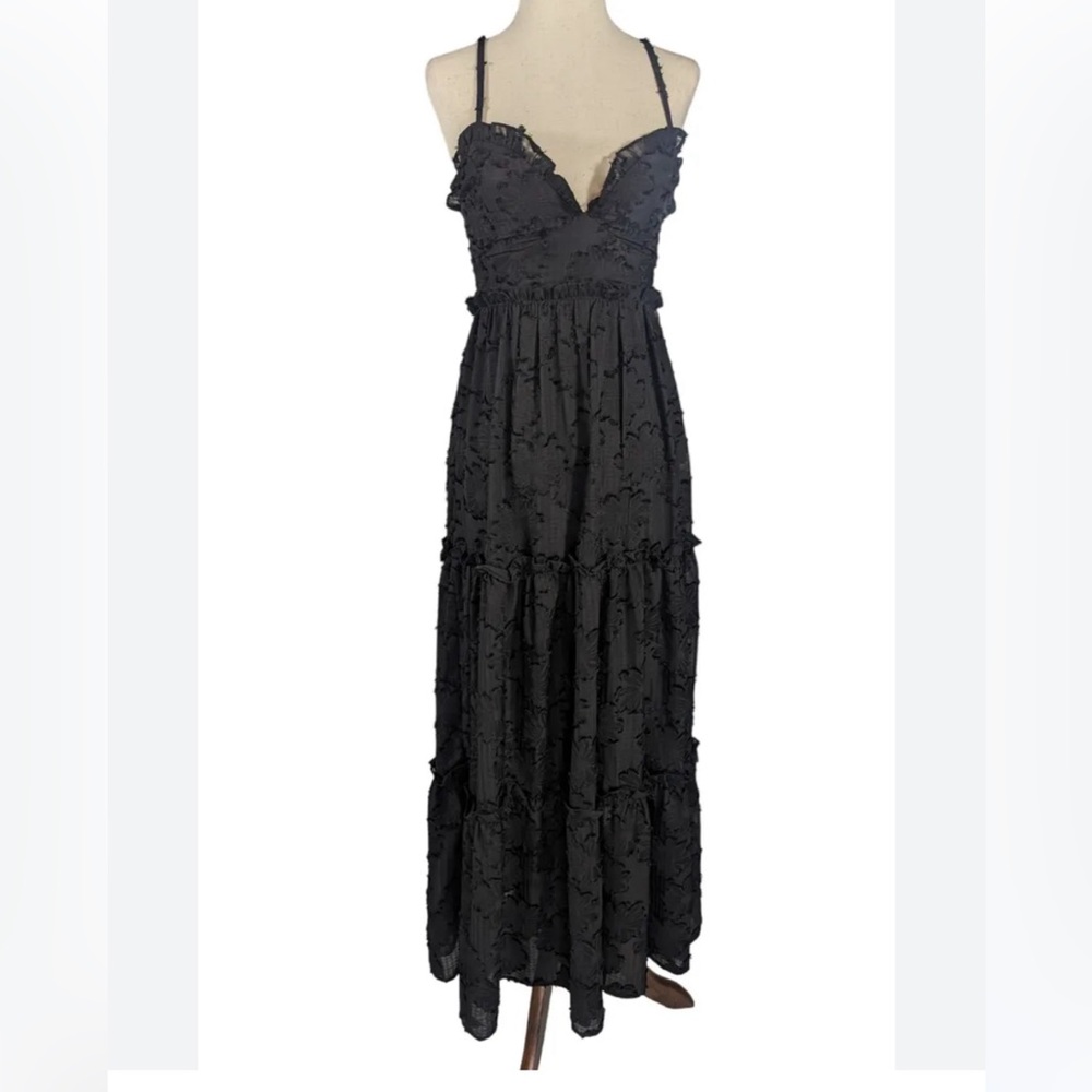 Altar’d state black maxi dress